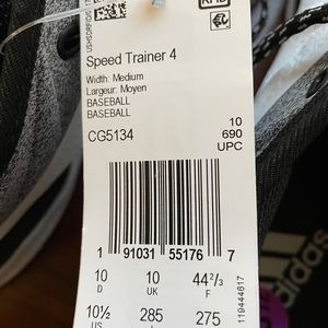 Adidas Men’s 10.5 Speed Trainers